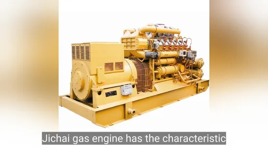 600kw/750kVA 600GF-Tk Natural Gas Generator Set Manufacturer of Jichai